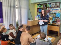 У Бершадській публічній бібліотеці проведено екскурсію «Бібліотека – твоя територія», захід &nbsp;присвячений книзі, читанню та нашій улюбленій бібліотеці для 3-В класу Бершадського ліцею ім. А. Матвієнка (класний керівник Олена Савченко) [&hellip;]